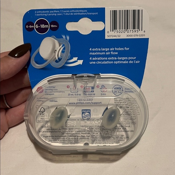 Philips Avent Ultra Air Pacifiers - Picture 3 of 3